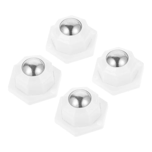 ELAYARD Teiliges Selbstklebende Möbelrollen Drehbare Mini Möbelgleiter für Aufbewahrungsboxen und Möbel Leise Laufend mit Hoher Tragkraft Weiß ELAYARD Teiliges Selbstklebende Möbelrollen Drehbare Mini Möbelgleiter für Aufbewahrungsboxen und Möbel Leise Laufend mit Hoher Tragkraft Weiß von ELAYARD