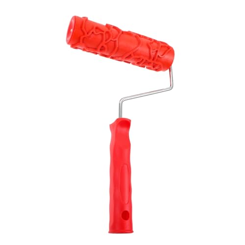 ELAYARD Texturierte Musterwalze mit Griff Wiederverwendbarer Struktur farbroller für Wanddekoration DIY Wandgestaltung Geeignet für Wände Böden und Möbeloberflächen ELAYARD Texturierte Musterwalze mit Griff Wiederverwendbarer Struktur farbroller für Wanddekoration DIY Wandgestaltung Geeignet für Wände Böden und Möbeloberflächen von ELAYARD