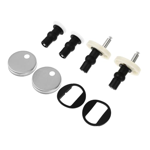 ELAYARD Toilettensitz Befestigungssatz Edelstahl Schrauben und Muttern Wc Sitz Montage Zubehör Robust Langlebig Installieren Passend für Toiletten Sitzscharnier Fixierung ELAYARD Toilettensitz Befestigungssatz Edelstahl Schrauben und Muttern Wc Sitz Montage Zubehör Robust Langlebig Installieren Passend für Toiletten Sitzscharnier Fixierung von ELAYARD