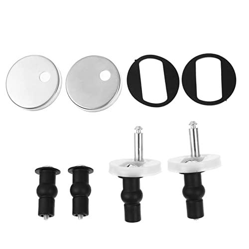 ELAYARD Toilettensitz Schrauben Edelstahl Befestigung Schrauben für Wc Sitz Ersatz Robuste Montage Schnell und Einfach für Standard Toilettendeckel ELAYARD Toilettensitz Schrauben Edelstahl Befestigung Schrauben für Wc Sitz Ersatz Robuste Montage Schnell und Einfach für Standard Toilettendeckel von ELAYARD