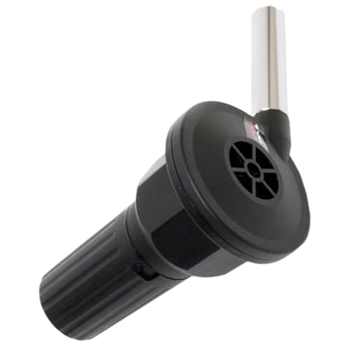 ELAYARD Tragbarer Elektrischer Grillventilator Bbq Gebläse aus Abs und Aluminium Kompakter Camping Air Blower für Schnelles Anzünden von Praktisches Feuerbläser werkzeug für Outdoor ELAYARD Tragbarer Elektrischer Grillventilator Bbq Gebläse aus Abs und Aluminium Kompakter Camping Air Blower für Schnelles Anzünden von Praktisches Feuerbläser werkzeug für Outdoor von ELAYARD
