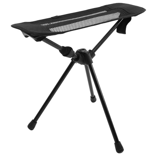 ELAYARD Tragbarer Faltbarer Outdoor Angelstuhl Ultraleichter Camping Klappstuhl mit Stabilem Rahmen Kompakt für Picknick Erholung Strand und Garten Praktischer Mobiler Sitzhocker von ELAYARD