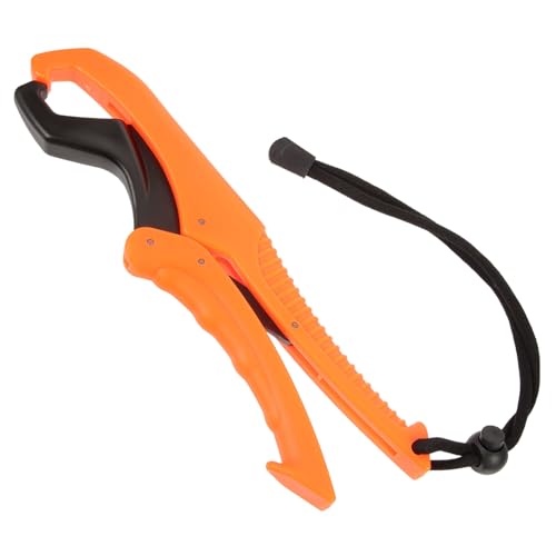 ELAYARD Tragbarer Fischgreifer Kunststoff Angelzubehör mit Rutschfestem Griff und Handschlaufe Fischclip zum Sicheren Greifen und Schutz Beim Angeln Orange Groß Praktisches Geschenk für ELAYARD Tragbarer Fischgreifer Kunststoff Angelzubehör mit Rutschfestem Griff und Handschlaufe Fischclip zum Sicheren Greifen und Schutz Beim Angeln Orange Groß Praktisches Geschenk für von ELAYARD