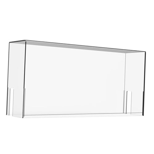 ELAYARD Transparente Staubgeschützte Aufbewahrungsbox aus Langlebigem Acryl für und Switch OLED Kompakte Schutzbox zur Staubfreien Lagerung und Übersichtlichen Präsentation von Konsolen von ELAYARD