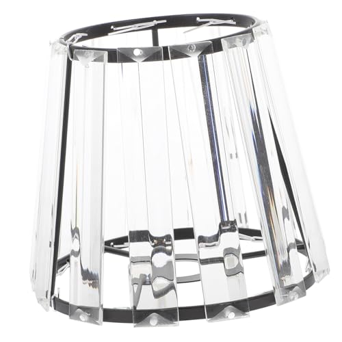 ELAYARD Transparenter Glass Lampenschirm Klarer Lampenschirm für Tischlampe Deckenleuchte Wandlampe Schlafzimmer Büro Beleuchtung Zubehör von ELAYARD