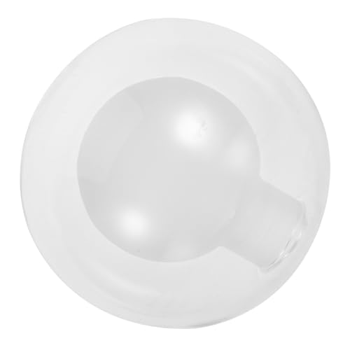 ELAYARD Transparenter Kugel lampenschirm aus Glas Ersatzglas Lampenschirm für Wohnzimmer Deckenleuchte Dekorative Runde Glaskugel Lampenabdeckung Langlebig und Lichtdurchlässig von ELAYARD