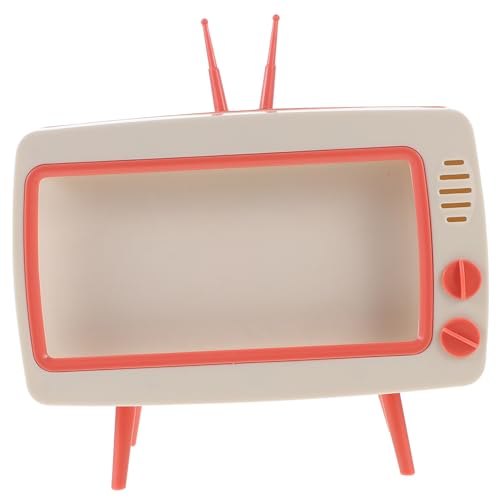 ELAYARD Tv Tissue Box Holder in Realistische Fernseher Form Kompakte Aufbewahrungsbox für Wohnzimmer Schrank Schreibtisch Vielseitig Einsetzbar Dekorativ und Praktisch von ELAYARD