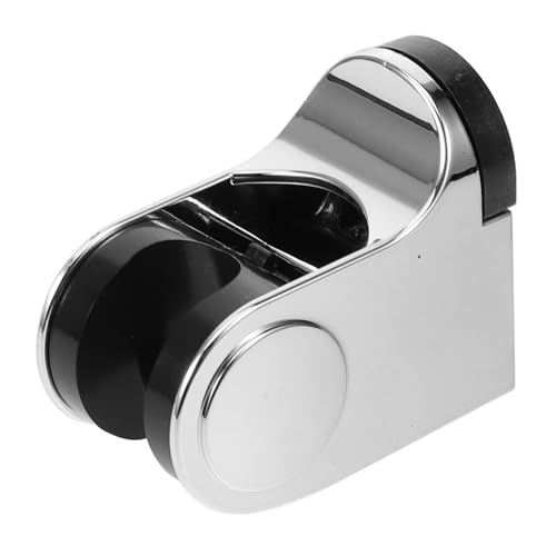 ELAYARD Verstellbare Duschkopfhalterung Abs Duschhalter Wandmontage Handbrause Halter Bad Zubehör Silber für Badezimmer und Küche von ELAYARD