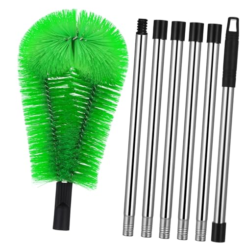 ELAYARD Verstellbarer Dachrinnenreiniger mit Biegsamem Bürstenkopf Teleskopstiel für Flexible Reinigung von Dachrinnen und Rohren für Haus und Garten ELAYARD Verstellbarer Dachrinnenreiniger mit Biegsamem Bürstenkopf Teleskopstiel für Flexible Reinigung von Dachrinnen und Rohren für Haus und Garten von ELAYARD