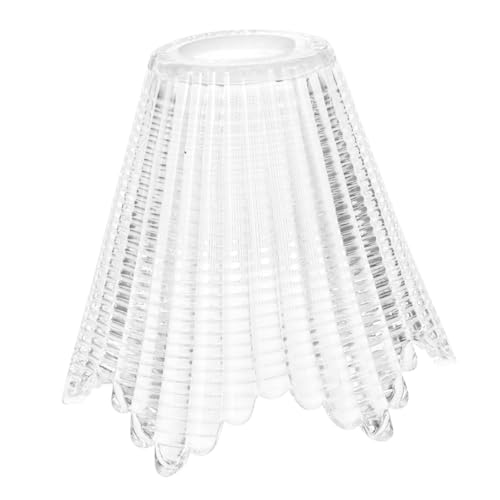 ELAYARD Vintage Glas Lampenschirm Klar Eleganter Lampenabdeckung Ersatz Glatte Deckenlampe Wandlicht Abdeckung Dekorativ Leicht Installieren Passend für Industrielle und Moderne Wohnräume ELAYARD Vintage Glas Lampenschirm Klar Eleganter Lampenabdeckung Ersatz Glatte Deckenlampe Wandlicht Abdeckung Dekorativ Leicht Installieren Passend für Industrielle und Moderne Wohnräume von ELAYARD