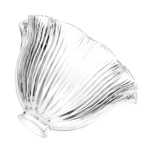 ELAYARD Vintage Glas Lampenschirm Transparent Dekorativer Lampenschirm aus Glas Weichlichtend für Pendelleuchte und Wandlampe Passend zu Rustikalem und Modernem Wohnzimmer Schlafzimmer ELAYARD Vintage Glas Lampenschirm Transparent Dekorativer Lampenschirm aus Glas Weichlichtend für Pendelleuchte und Wandlampe Passend zu Rustikalem und Modernem Wohnzimmer Schlafzimmer von ELAYARD