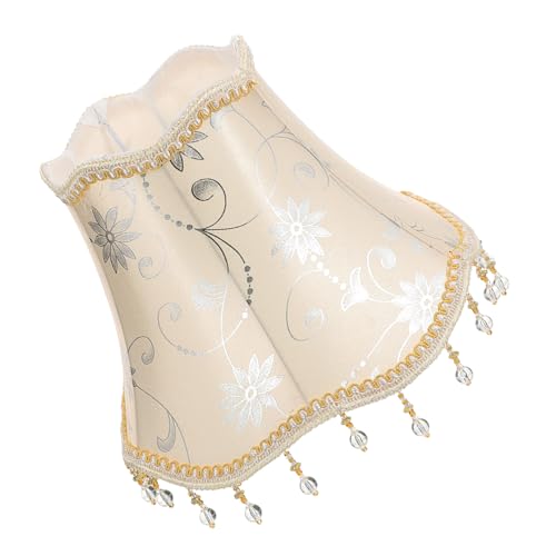 ELAYARD Vintage Lampenschirm für Tisch und Stehlampe aus Langlebigem Stoff Einfache Installation Dekorativer Nachttischlampenschirm für Schlafzimmer und Wohnzimmer Rustikales Design ELAYARD Vintage Lampenschirm für Tisch und Stehlampe aus Langlebigem Stoff Einfache Installation Dekorativer Nachttischlampenschirm für Schlafzimmer und Wohnzimmer Rustikales Design von ELAYARD