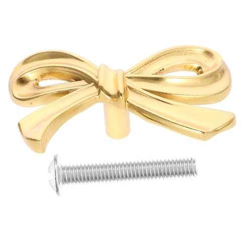 ELAYARD Vintage Messing Möbelgriff Schubladenknopf aus Massivem Messing Dekorativer Bowknot Griff für Schrank Kommode Kleiderschrank und Wohnzimmermöbel Robust und Stilvoll ELAYARD Vintage Messing Möbelgriff Schubladenknopf aus Massivem Messing Dekorativer Bowknot Griff für Schrank Kommode Kleiderschrank und Wohnzimmermöbel Robust und Stilvoll von ELAYARD