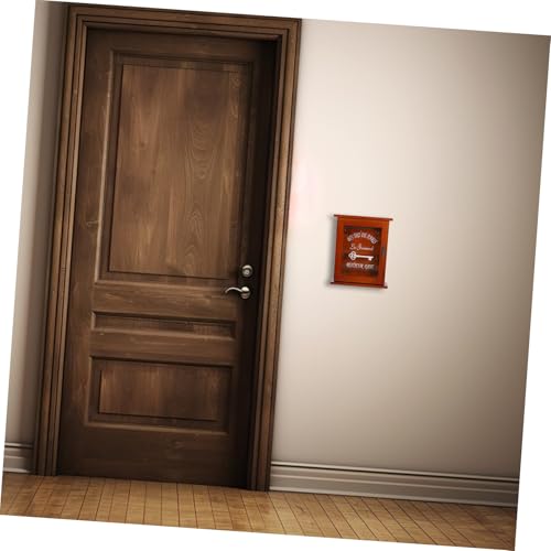 ELAYARD Vintage Schlüsselaufbewahrungsbox aus Holz Wandmontage Retro Design Praktische Hausschlüssel Aufbewahrung für Eingangsbereich Stabile und Glatte Oberfläche Dekorativ und ELAYARD Vintage Schlüsselaufbewahrungsbox aus Holz Wandmontage Retro Design Praktische Hausschlüssel Aufbewahrung für Eingangsbereich Stabile und Glatte Oberfläche Dekorativ und von ELAYARD