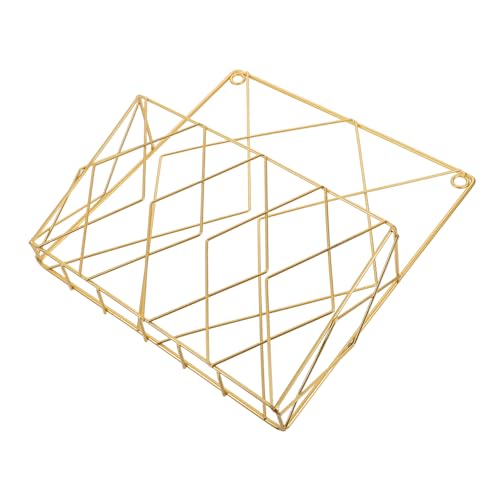 ELAYARD Wandmontierter Zeitschriftenhalter aus Robustem Eisen Platzsparender Magazin organizer für Badezimmer und Wohnzimmer Langlebiges Wandregal zur Vielseitigen Aufbewahrung von von ELAYARD