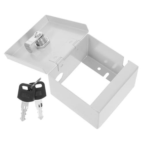 ELAYARD Wasserdichte Abschließbare Steckdosenbox für Außenbereich Wetterfeste Elektrobox mit Verstärktem Gehäuse Platzsparend Schützend für Steckdose und Netzwerkschnittstelle Sichere ELAYARD Wasserdichte Abschließbare Steckdosenbox für Außenbereich Wetterfeste Elektrobox mit Verstärktem Gehäuse Platzsparend Schützend für Steckdose und Netzwerkschnittstelle Sichere von ELAYARD