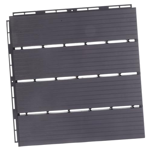 ELAYARD Wasserdichte Balkon Deckfliesen aus Robustem Kunststoff Strapazierfähige Outdoor Pflasterplatten mit Klicksystem Wetterfeste Terrassenfliesen in Einfache Langlebiger Bodenbelag für von ELAYARD
