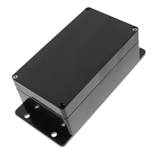 ELAYARD Wasserdichte Kunststoff Anschlussdose Außen Elektro verteilerdose mit Ohrbefestigung Wetterfeste Kabelschutzbox für LED leuchten und Gartenbeleuchtung von ELAYARD