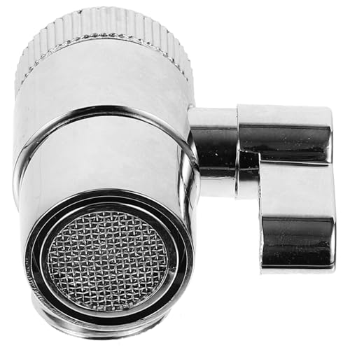 ELAYARD Wasserhahn umschaltventil aus Legiertem Metall Badewannenarmatur Adapter Langlebiger Bad Wasserhahn Verteiler mit Stabilem Durchflusskontrollventil Geeignet für Gängige von ELAYARD