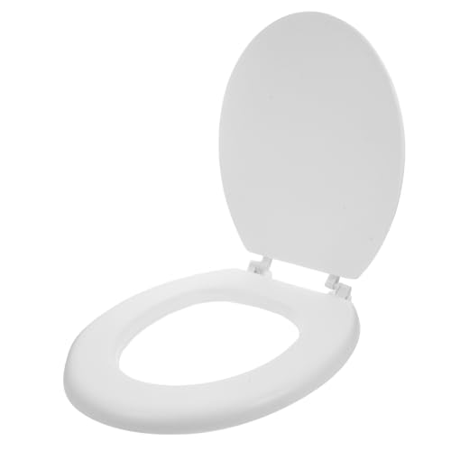 ELAYARD Weicher Schaum toilettensitz Verstärkt Vintage Stil Komfortable Sitzauflage Wc Ersatz Langlebiger Klodeckel für Badezimmer mit Klassischem Design von ELAYARD