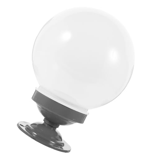 ELAYARD Wetterfester Kugel Lampenschirm aus Acryl Ø Langlebiger Outdoor Lampenabdeckung für Säulenleuchten Einfache Montage Schützender und Dekorativer Lampenschirm für Garten und ELAYARD Wetterfester Kugel Lampenschirm aus Acryl Ø Langlebiger Outdoor Lampenabdeckung für Säulenleuchten Einfache Montage Schützender und Dekorativer Lampenschirm für Garten und von ELAYARD