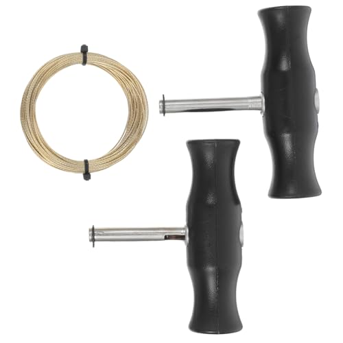 ELAYARD Windshield Removal Tool mit Ergonomischem Griff Langlebigem Schneidedraht und Stabilem Klemmmechanismus Präzises Auto Scheiben Demontage Werkzeug für Effiziente Autoscheiben von ELAYARD