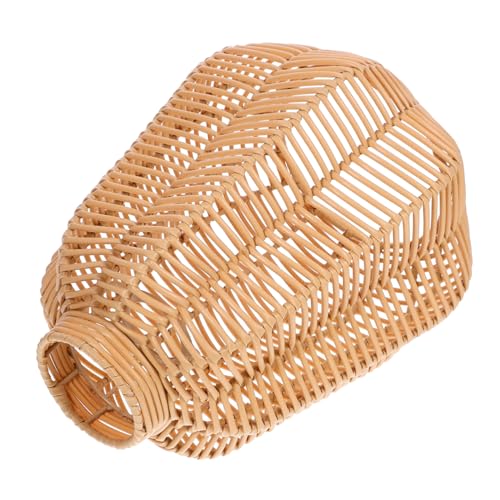 ELAYARD Wunderschöner Lampenschirm aus Geflochtenem Kunst rattan Pendelleuchte Lampenschirm Deckenleuchte für Wohnzimmer Küche Esszimmer für Zuhause Hotel Restaurant Bar Vintage Stil ELAYARD Wunderschöner Lampenschirm aus Geflochtenem Kunst rattan Pendelleuchte Lampenschirm Deckenleuchte für Wohnzimmer Küche Esszimmer für Zuhause Hotel Restaurant Bar Vintage Stil von ELAYARD