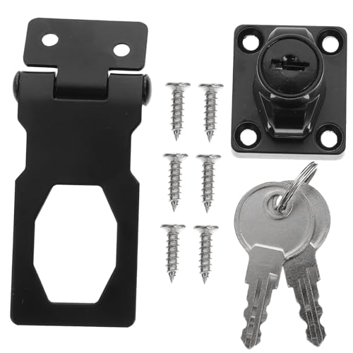 ELAYARD Zinklegierung Türschloss Buckle Lock Sicherheitsschloss für Glasvitrine Schrank Büro Kleiderschrank mit Schlüssel ELAYARD Zinklegierung Türschloss Buckle Lock Sicherheitsschloss für Glasvitrine Schrank Büro Kleiderschrank mit Schlüssel von ELAYARD