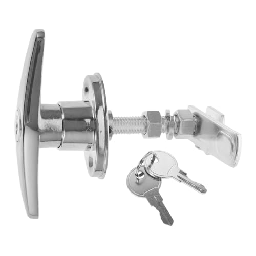 ELAYARD Zinklegierung für Schrankschloss mit Schlüssel Robustes Werkzeugschrank Schloss Hohe Härte Diebstahlschutz Geeignet für Aktenschrank und Werkzeugkasten von ELAYARD