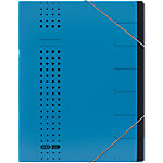 ELBA Ordnungsmappe chic DIN A4 Blau Karton 25 x 1,2 x 31,5 cm von ELBA