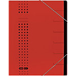 ELBA Ordnungsmappe chic DIN A4 Rot Karton 25 x 1,2 x 31,5 cm von ELBA