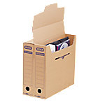 ELBA Tric Archivbox Braun 7,6 x 31,4 x 33,9 cm Wellpappe 12 Stück von ELBA
