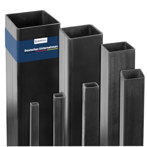 Elbemetall Vierkantrohr Quadratisch 70 x 70 x 3,0 mm - Länge: 1500 mm / 4 Kant Rohr aus S235JR Stahl für Konstruktion, Maschinenbau etc. Elbemetall Vierkantrohr Quadratisch 70 x 70 x 3,0 mm - Länge: 1500 mm / 4 Kant Rohr aus S235JR Stahl für Konstruktion, Maschinenbau etc. von ELBEMETALL