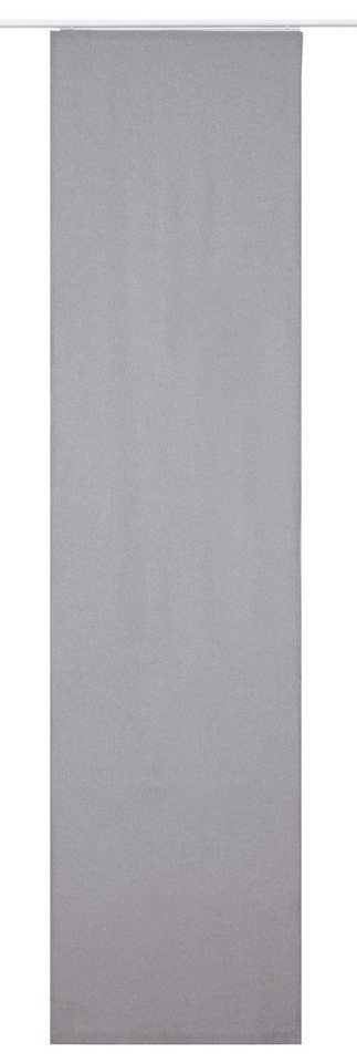 ELBERSDRUCKE Schiebegardine Schiebevorhang Lino grau 245x60cm Flächenvorhang, Klettband, blickdicht ELBERSDRUCKE Schiebegardine Schiebevorhang Lino grau 245x60cm Flächenvorhang, Klettband, blickdicht von ELBERSDRUCKE
