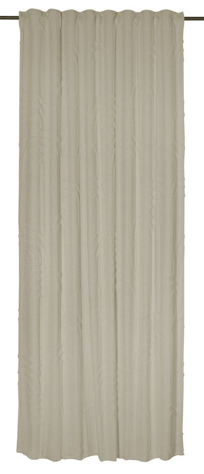 ELBERSDRUCKE Vorhang Gardine mit verdeckten Schlaufen Ojala beige Vorhang blickdicht (1 St), blickdicht ELBERSDRUCKE Vorhang Gardine mit verdeckten Schlaufen Ojala beige Vorhang blickdicht (1 St), blickdicht von ELBERSDRUCKE
