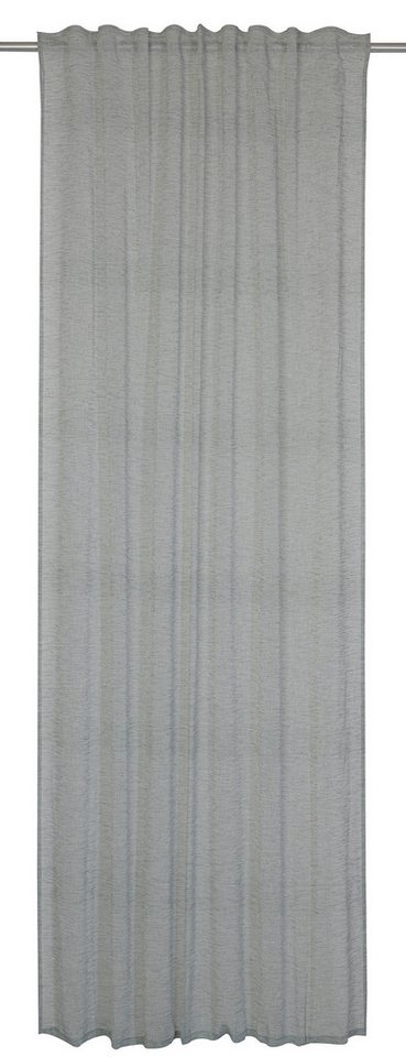 ELBERSDRUCKE Vorhang Vorhang mit verdeckten Schlaufen Liem mint halbtransparent 255x140 cm (1 St), halbtransparent ELBERSDRUCKE Vorhang Vorhang mit verdeckten Schlaufen Liem mint halbtransparent 255x140 cm (1 St), halbtransparent von ELBERSDRUCKE