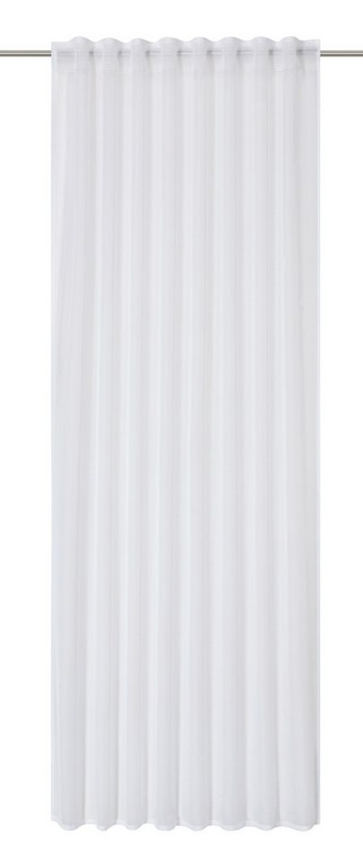 ELBERSDRUCKE Vorhang Vorhang mit verdeckten Schlaufen Pure weiß 255x140cm transparent (1 St), transparent ELBERSDRUCKE Vorhang Vorhang mit verdeckten Schlaufen Pure weiß 255x140cm transparent (1 St), transparent von ELBERSDRUCKE