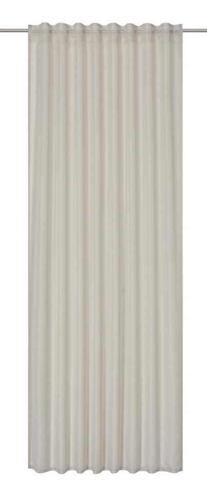 ELBERSDRUCKE Vorhang Vorhang mit verdeckte Schlaufen Pure beige 255x140cm transparent (1 St), transparent ELBERSDRUCKE Vorhang Vorhang mit verdeckte Schlaufen Pure beige 255x140cm transparent (1 St), transparent von ELBERSDRUCKE