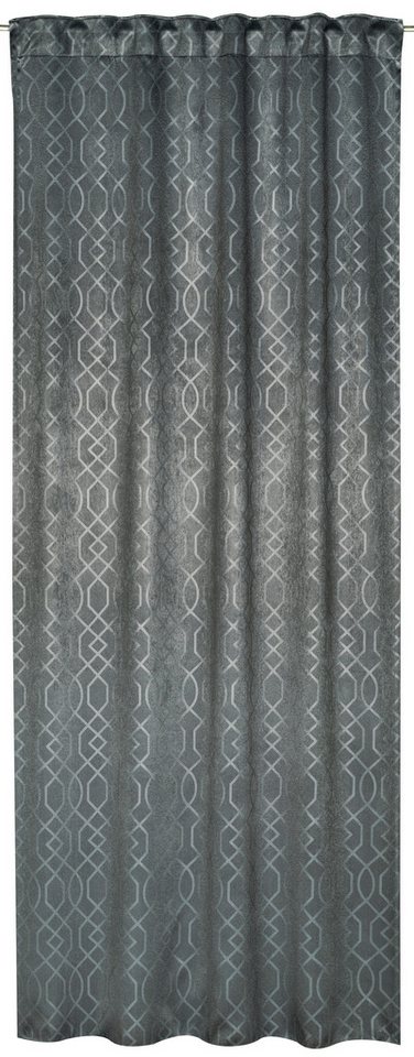ELBERSDRUCKE Vorhang Verdunklungsvorhang Equinox silber-anthrazit 255x140cm (1 St), verdunkelnd, Verdunklungsvorhang ELBERSDRUCKE Vorhang Verdunklungsvorhang Equinox silber-anthrazit 255x140cm (1 St), verdunkelnd, Verdunklungsvorhang von ELBERSDRUCKE