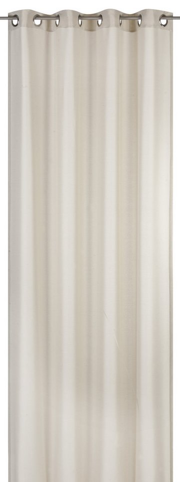 ELBERSDRUCKE Vorhang Ösenschal Lino beige 255x140 cm Uni blickdicht, Ösen, blickdicht ELBERSDRUCKE Vorhang Ösenschal Lino beige 255x140 cm Uni blickdicht, Ösen, blickdicht von ELBERSDRUCKE