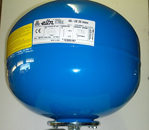 Elbi A002J27 autokl.Membran AS-25 CE, Einzel-Liter, 24 Liter, Blau/Rot/Weiß von El-Bi