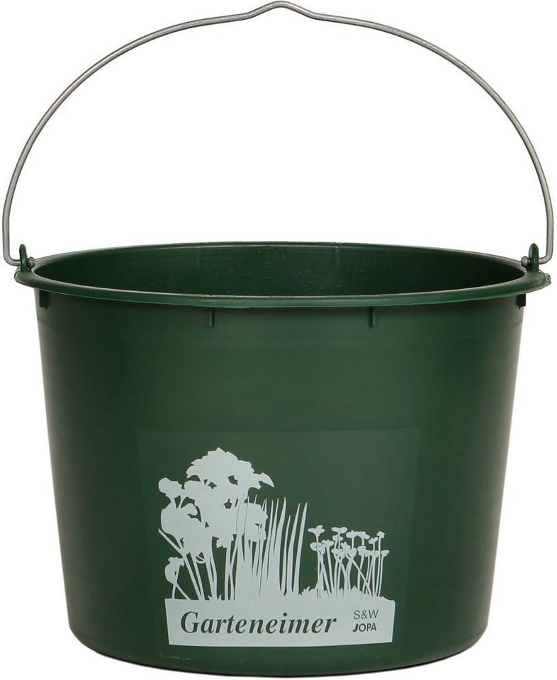 ELC Baueimer Garteneimer grün12 Ltr aus Polypropylen von ELC