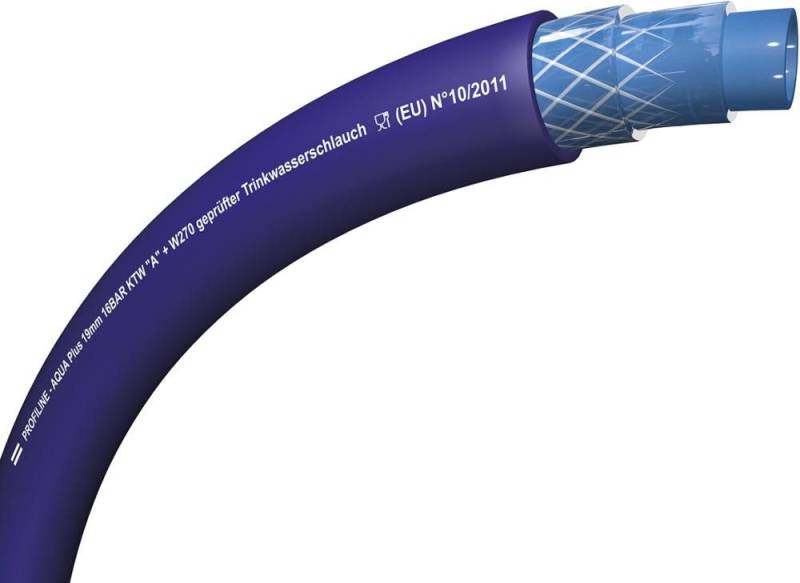 ELC Bewässerungsschlauch Trinkwasserschlauch Profiline-AQUA-Plus 13x3,5 mm, 50m Tricoflex von ELC