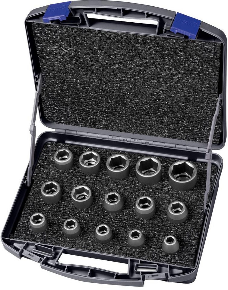 ELC Bit- und Steckschlüsselset Kraft- Steckschlüssel-Satz 1/2" 15-teilig ASW ELC Bit- und Steckschlüsselset Kraft- Steckschlüssel-Satz 1/2" 15-teilig ASW von ELC