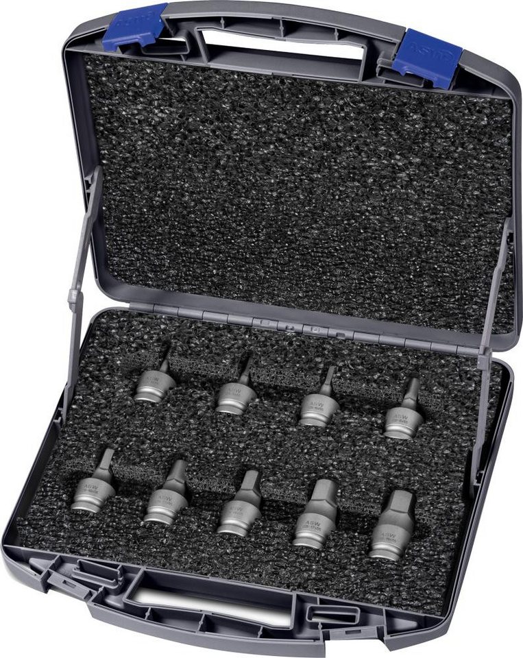 ELC Bit- und Steckschlüsselset Kraft- Steckschlüssel-Satz 1/2" 9-teilig ASW ELC Bit- und Steckschlüsselset Kraft- Steckschlüssel-Satz 1/2" 9-teilig ASW von ELC
