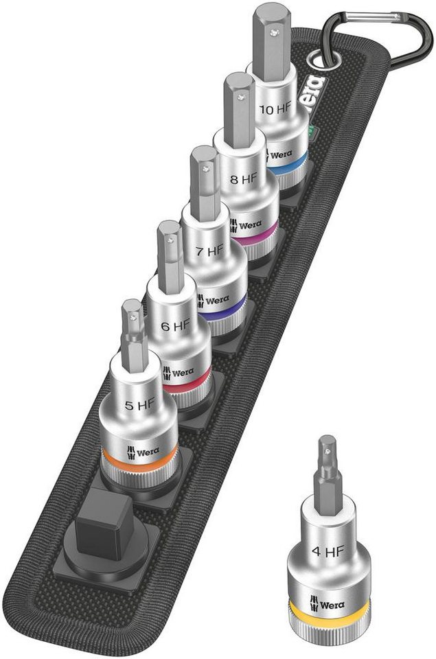 ELC Bit- und Steckschlüsselset Wera Zyklop Bitnuss-Satz, Haltefunktion Belt C 2 von ELC