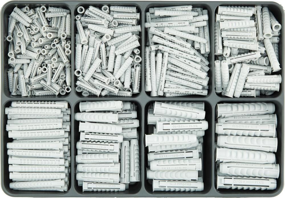 ELC Dübel-Set E-NORM Montagekoffer 48 fischer SX Dübel ELC Dübel-Set E-NORM Montagekoffer 48 fischer SX Dübel von ELC