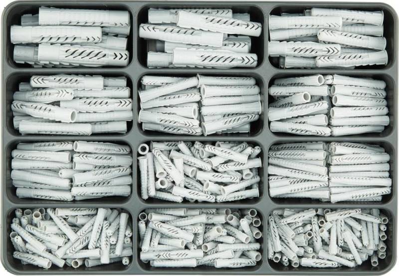 ELC Dübel-Set E-NORM Montagekoffer 49 fischer UX Dübel von ELC