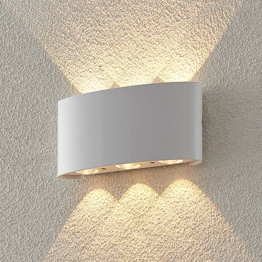 ELC Emirana LED-Außenwandleuchte Wandleuchte Wandlampe Wandlicht Außenleuchte518 von ELC