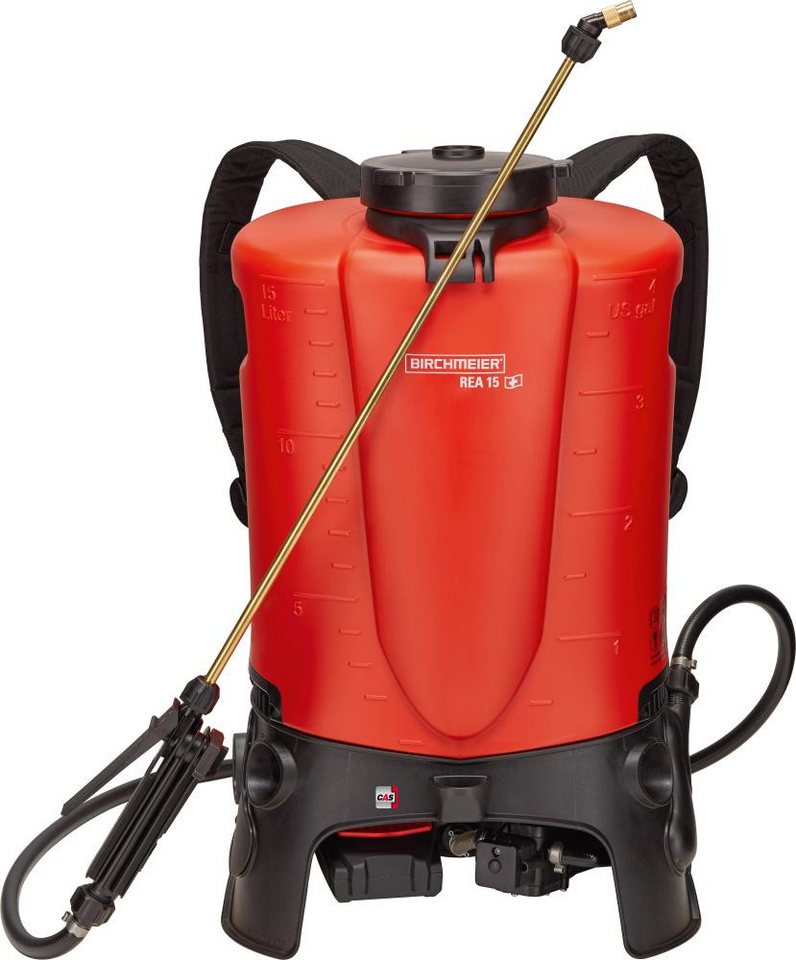 ELC Gartenpflege-Set Akku-Rückensprühgerät REA 15 AC1 CAS mit Akkupack + Ladegerät von ELC